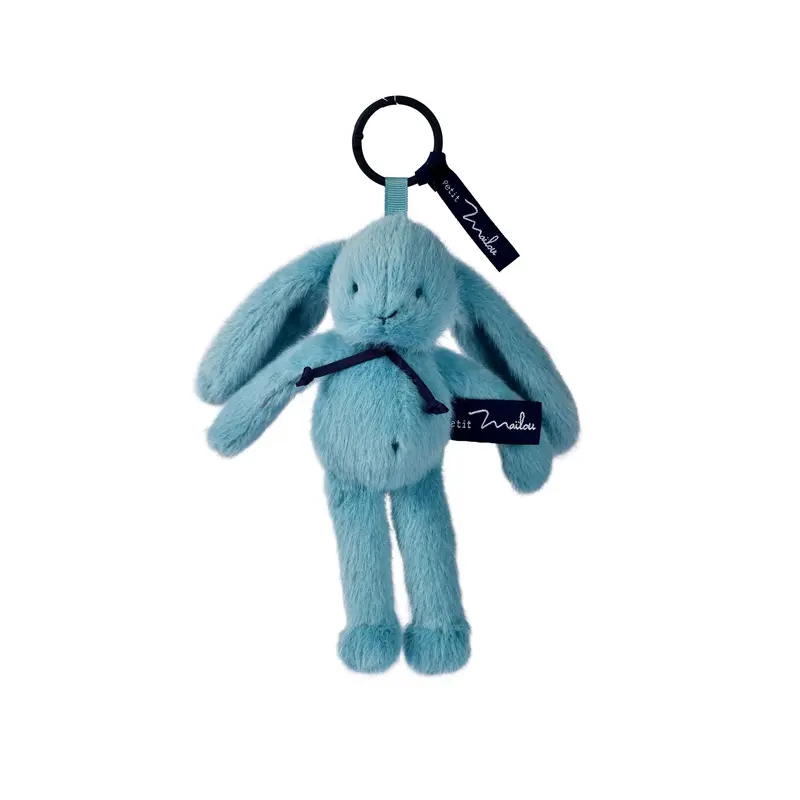 Porte-clé Lapin - Bleu lagon