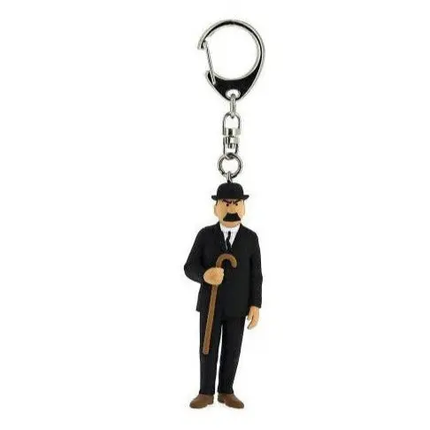 Porte-clé Tintin - Dupont canne