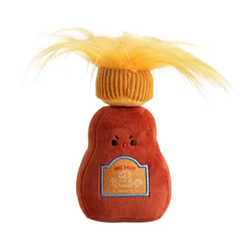 Porte-clés peluche - Sauce Barbecue