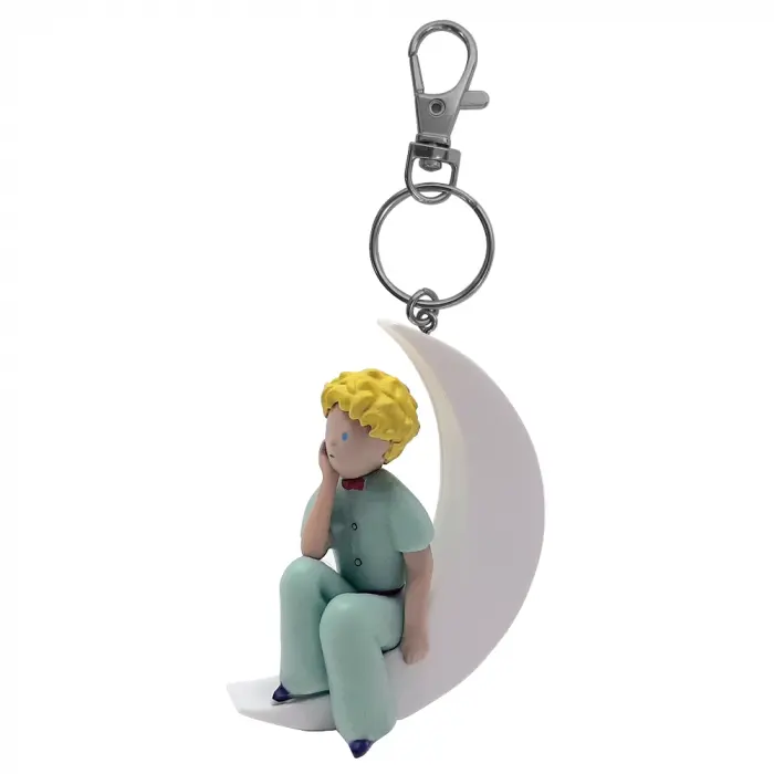 Porte-clés PVC Petit Prince sur la Lune