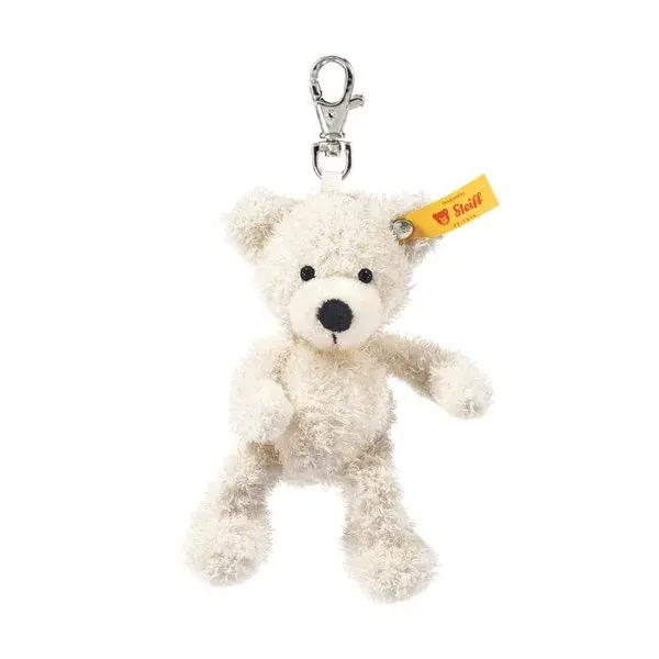 Porte-clés Steiff - Peluche ours blanc Teddy Lotte