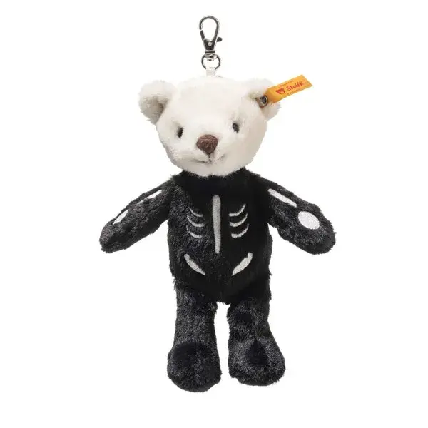 Porte-clés Steiff - Peluche Ours Mr Bones Halloween