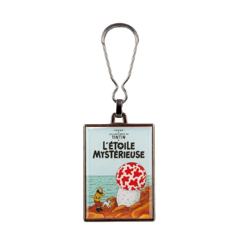 Porte-clés Tintin métal -L’Étoile mystérieuse