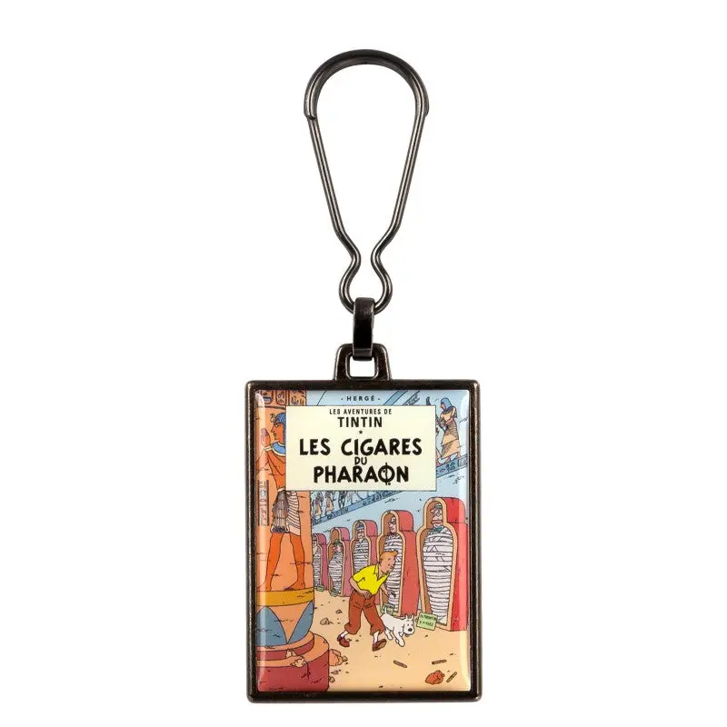 Porte-clés Tintin métal - Tintin Les Cigares du Pharaon