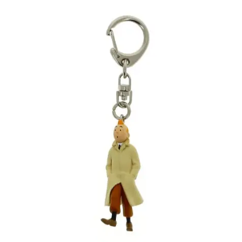 Porte-clés Tintin - Tintin trench marchant