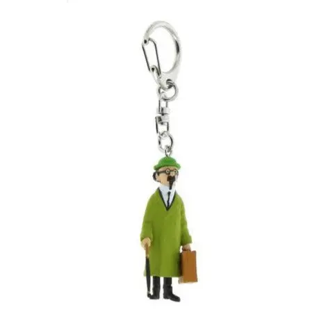 Porte-clés Tintin - Tournesol valise