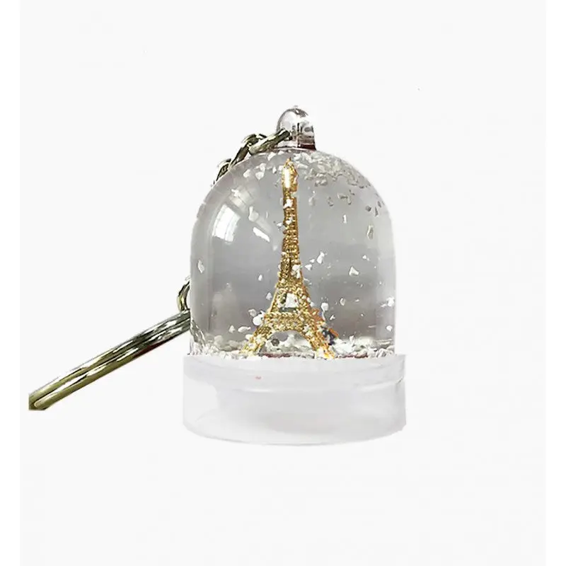 Porte clés Tour Eiffel transparent