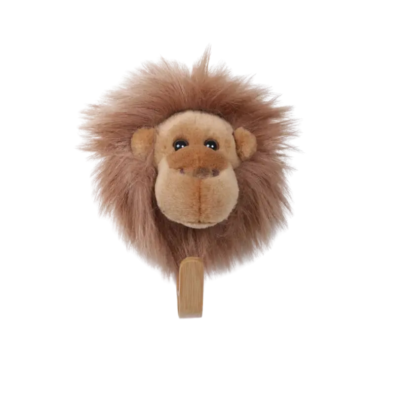 Porte-manteau peluche orang-outan