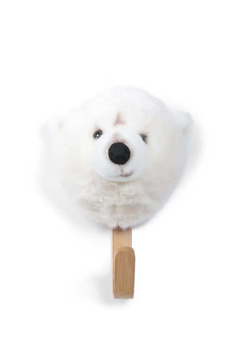 Porte-manteau Peluche Ours Polaire
