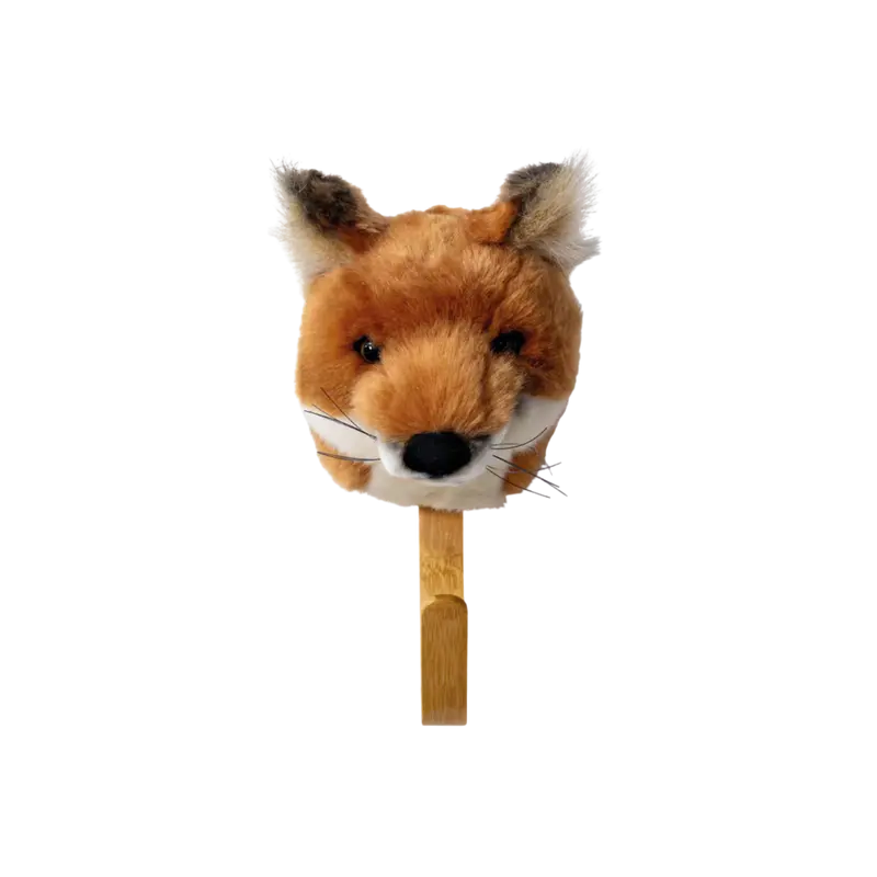 Porte-manteau peluche renard
