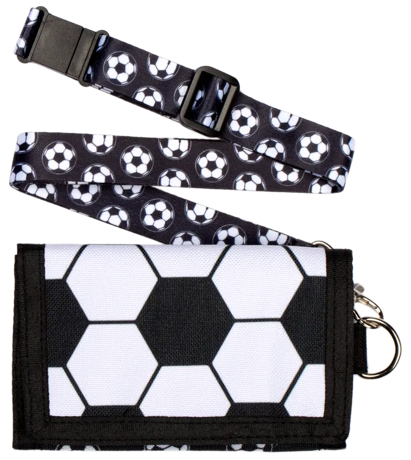 Portefeuille – football noir