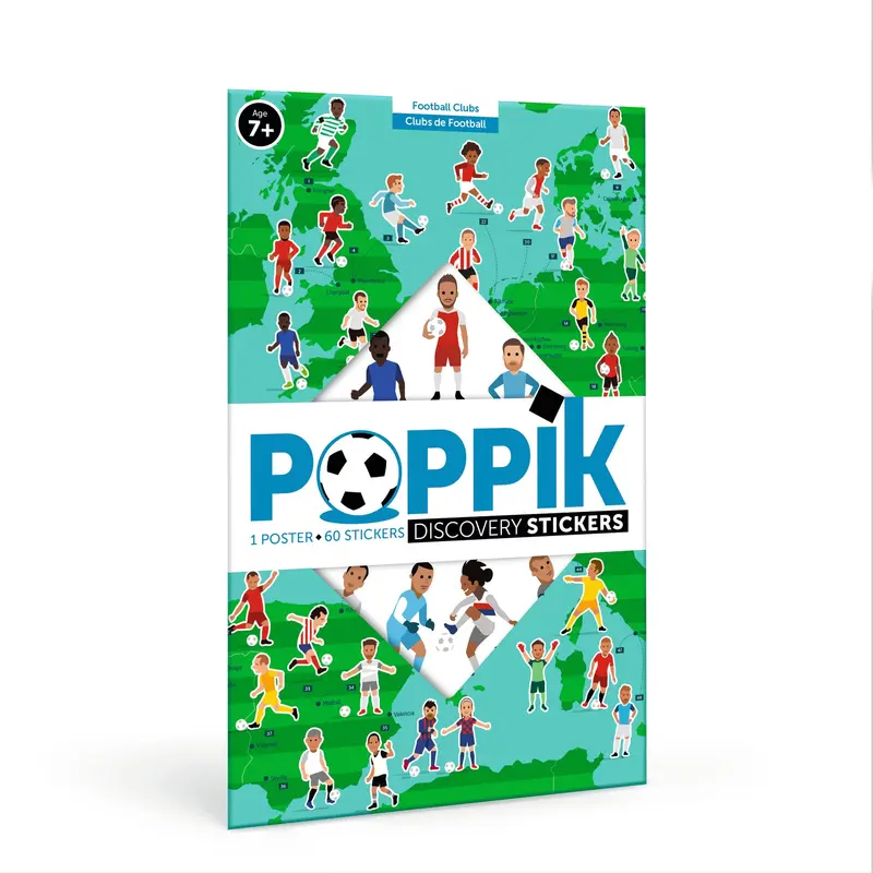 Poster Discovery stickers - Football 5 +