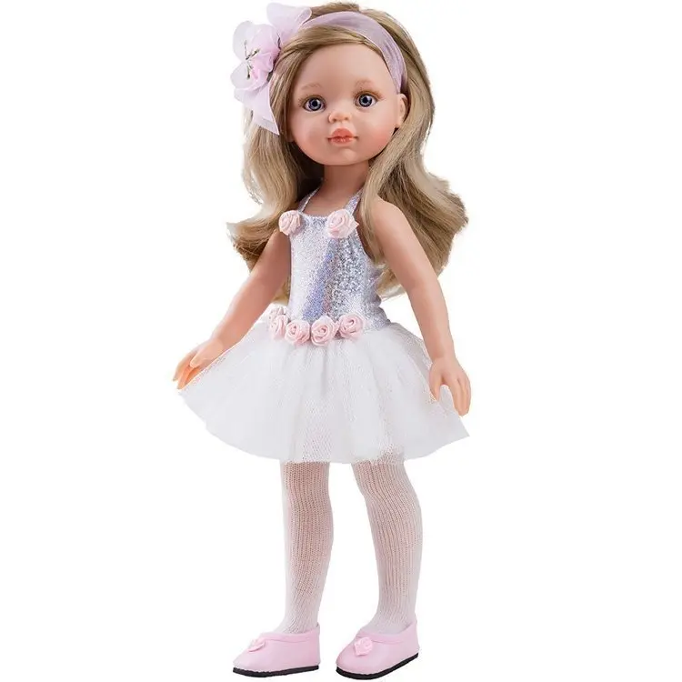 Poupée Carla ballerine blonde 32cm