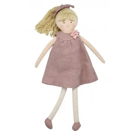 Poupée en tissu - Rose