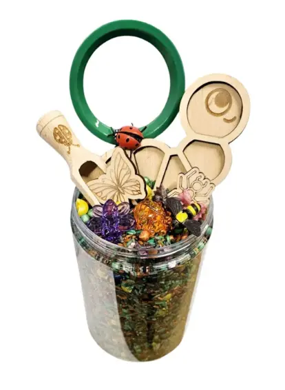 Pour and Play Mix Insectes Lot complet pour le jeu sensoriel - SensoryFun