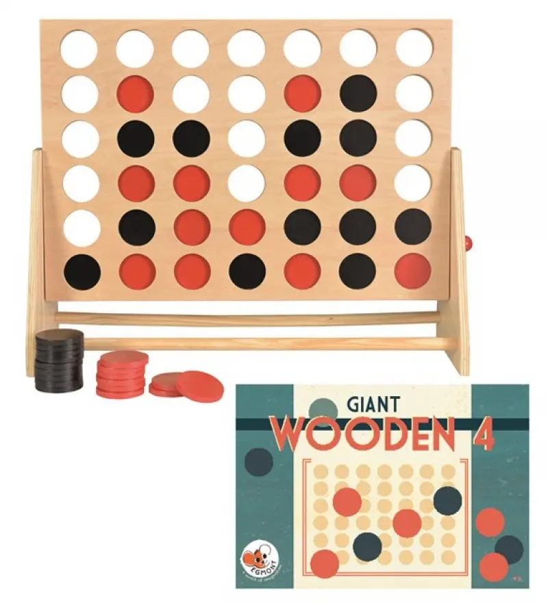 Puissance 4 Géant Jardin - Jeu d’Extérieur 2 Joueurs