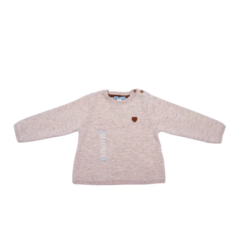 Pull beige — 18 mois
