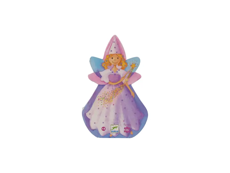 Puzzle - 36 pièces - La fée et la licorne