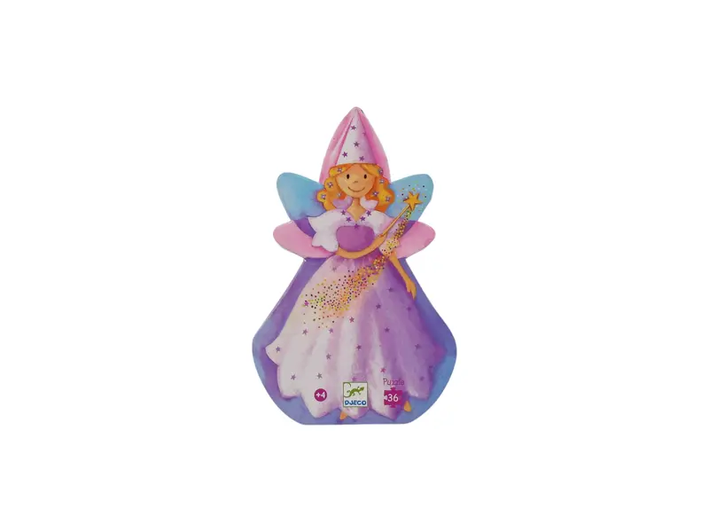Puzzle - 36 pièces - La fée et la licorne