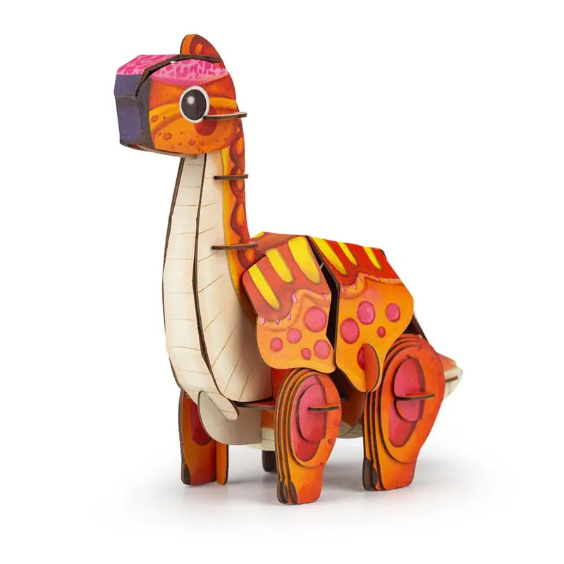 Puzzle 3D Construction - Brachiosaure