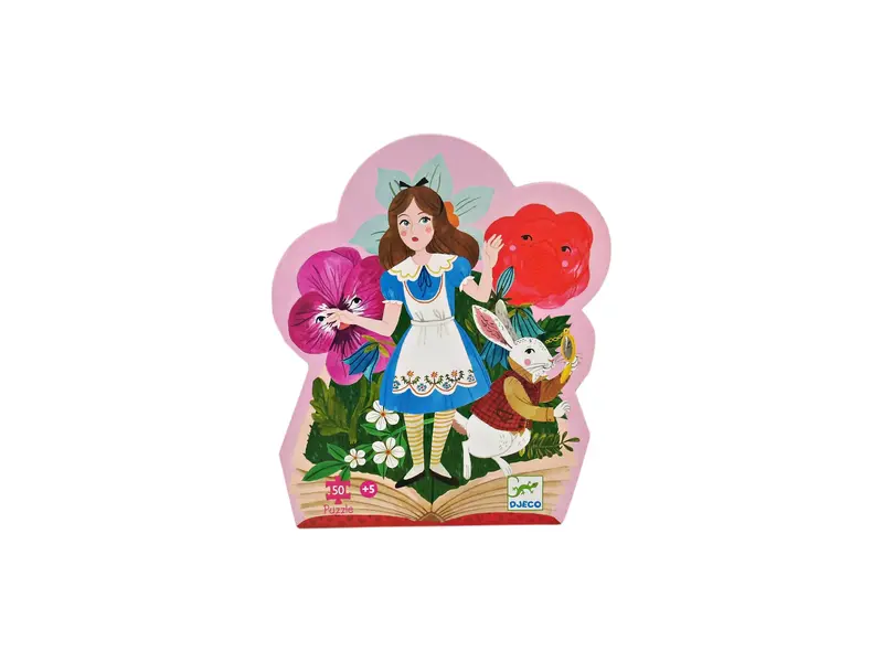 Puzzle - Alice au pays des merveilles - 50 pièces