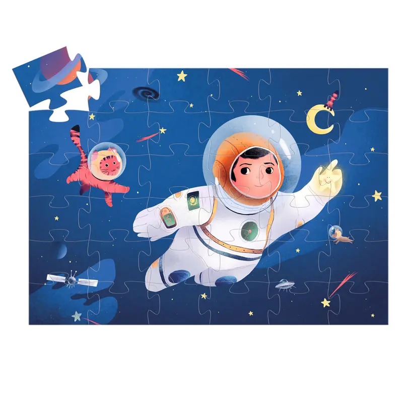 Puzzle Astronaute Lune - 36 pièces