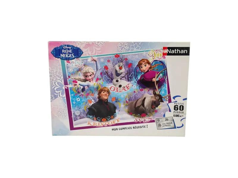 Puzzle - Bienvenue au royaume d'Arendelle  - 60 pièces