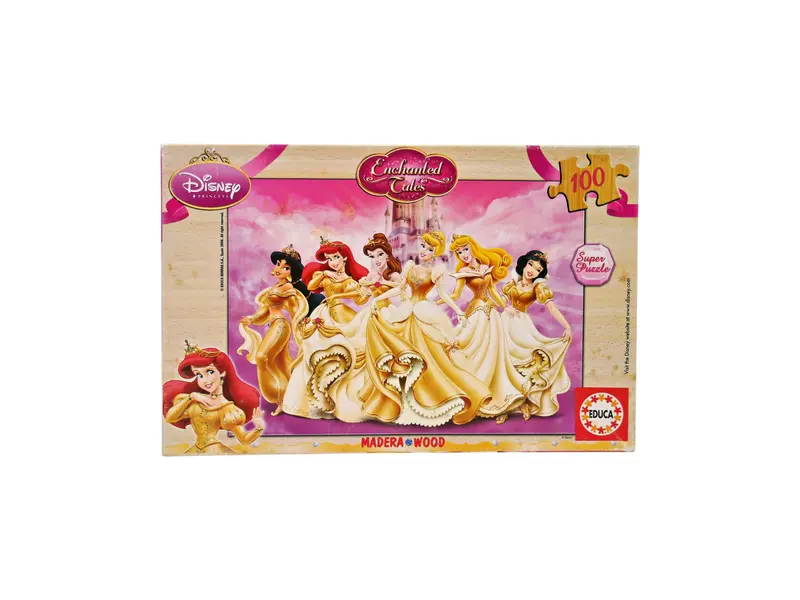 Puzzle bois - Bal des princesses Disney - 100 pièces