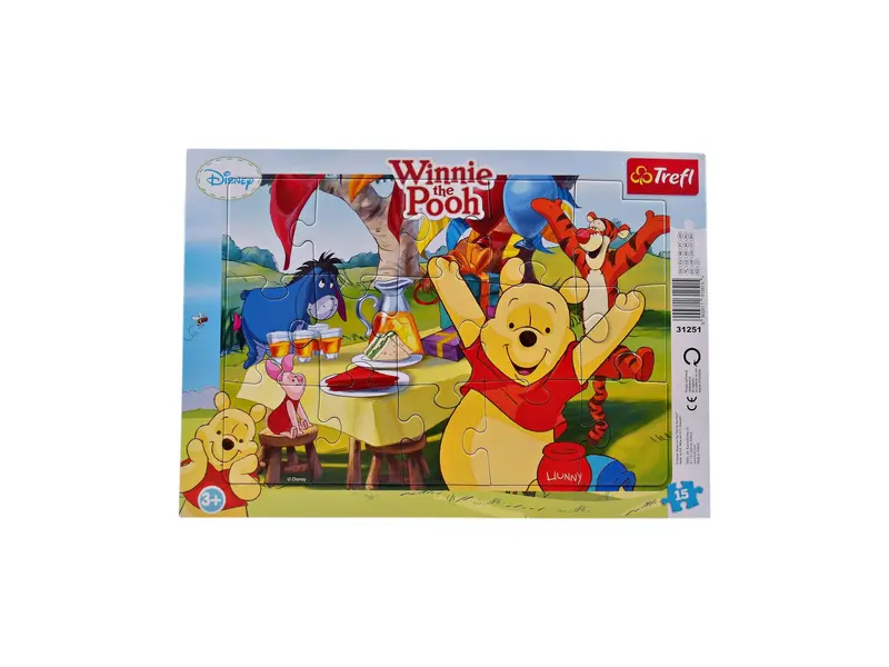 Puzzle cadre - Winnie l'ourson - 15 pièces