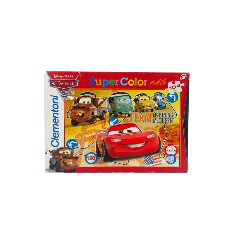 Puzzle - Cars 2 - 104 pièces
