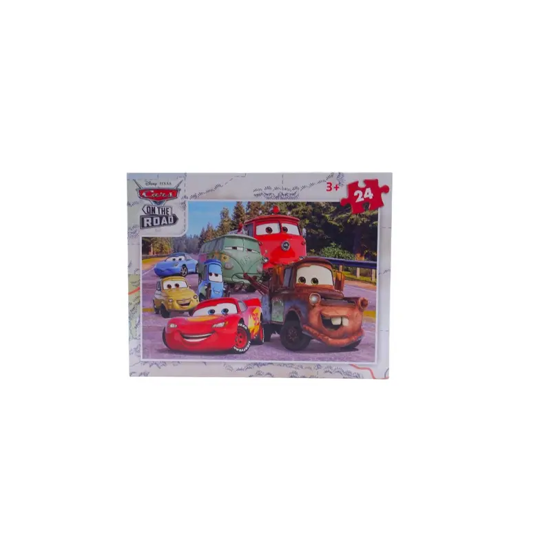 Puzzle - Cars on the road - 24 pièces