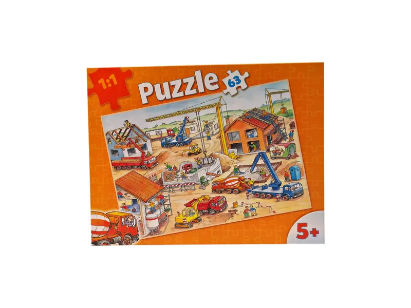 Puzzle - Chantier - 63 pièces