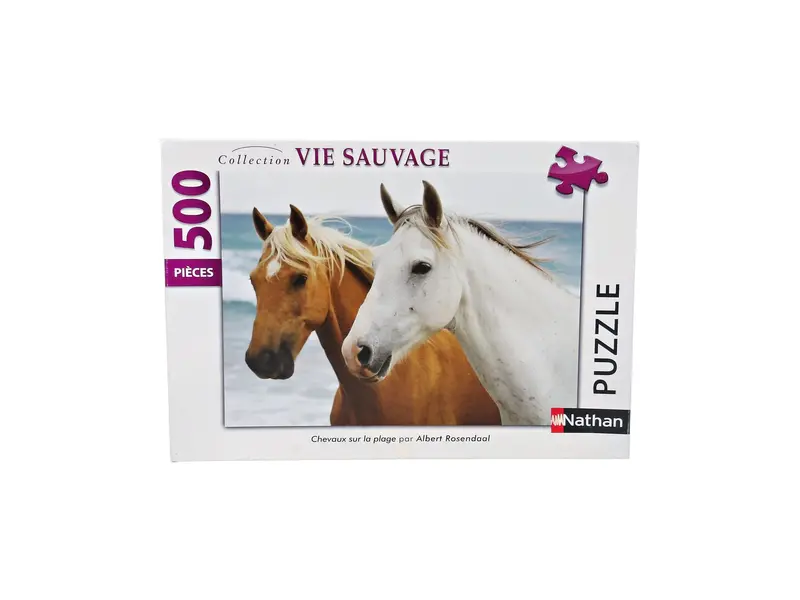 Puzzle - Chevaux sauvages - 500 pièces
