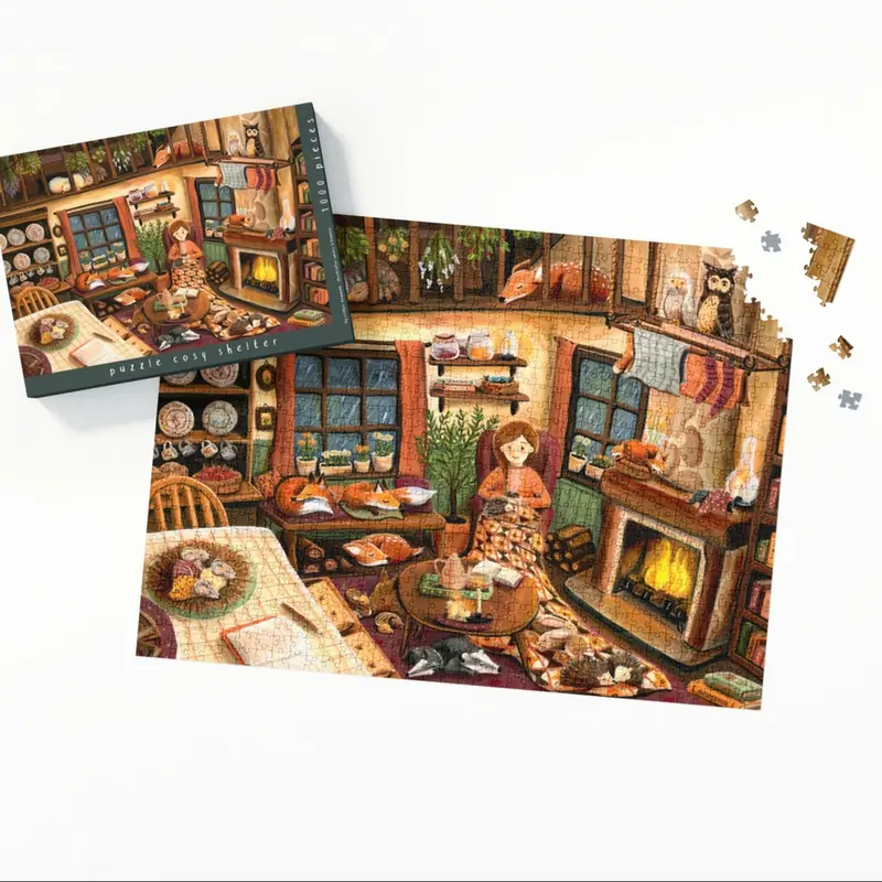 Puzzle Cosy Shelter - E. Bennink - 1000 pièces