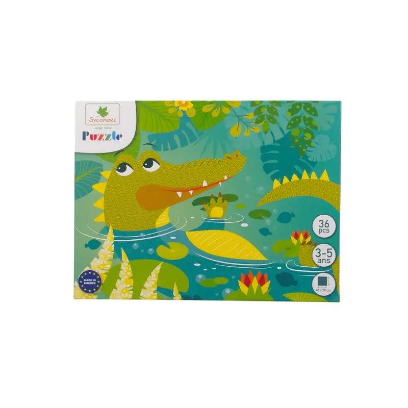 Puzzle - Croco - 36 pièces