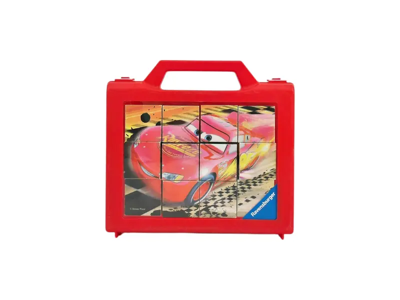 Puzzle cubes Disney - Les voitures Cars - 12 pièces