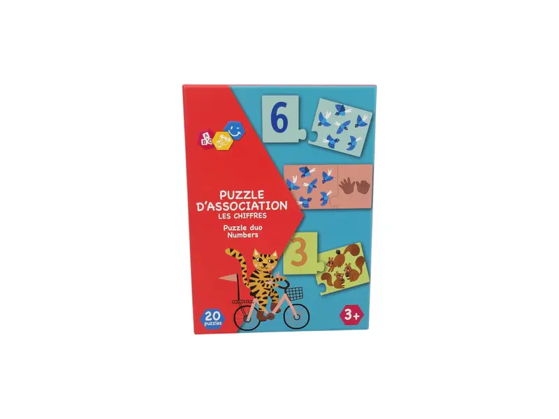 Puzzle d' association - Les chiffres