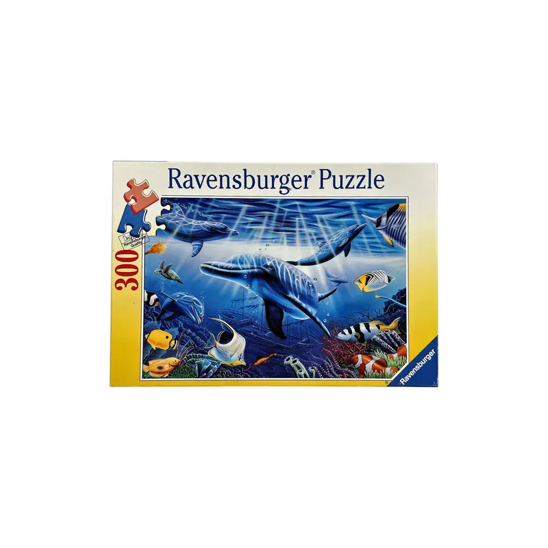Puzzle - Dauphins sous l'océan - 300 pièces