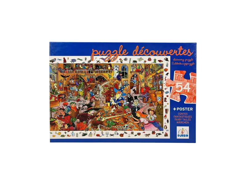Puzzle découverte - Contes fantastiques - 54 pièces
