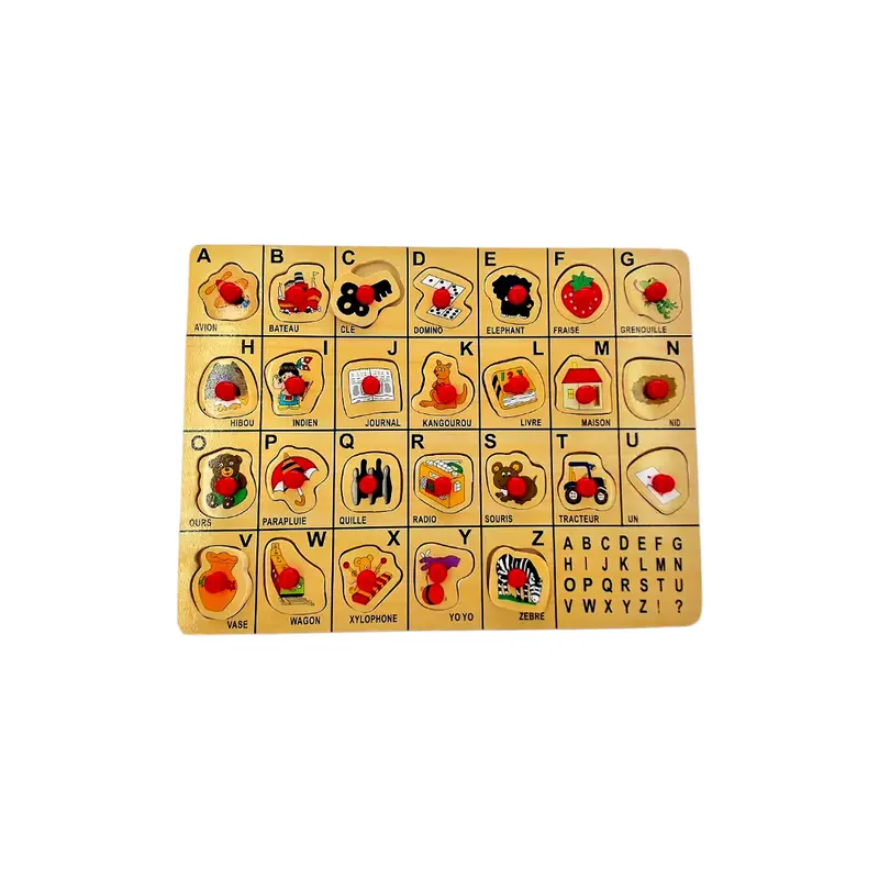 Puzzle d'encastrement - Alphabet