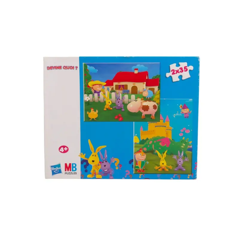 Puzzle - Devine quoi ? - 2x35 pièces- Édition 2010