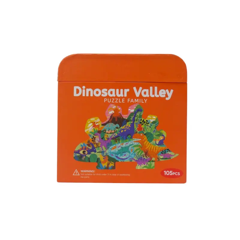 Puzzle - Dinosaur valley - 105 pièces