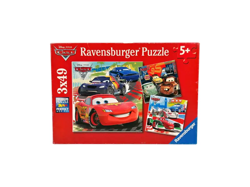 Puzzle - Disney Cars - 3 x 49 pièces- Édition 2013
