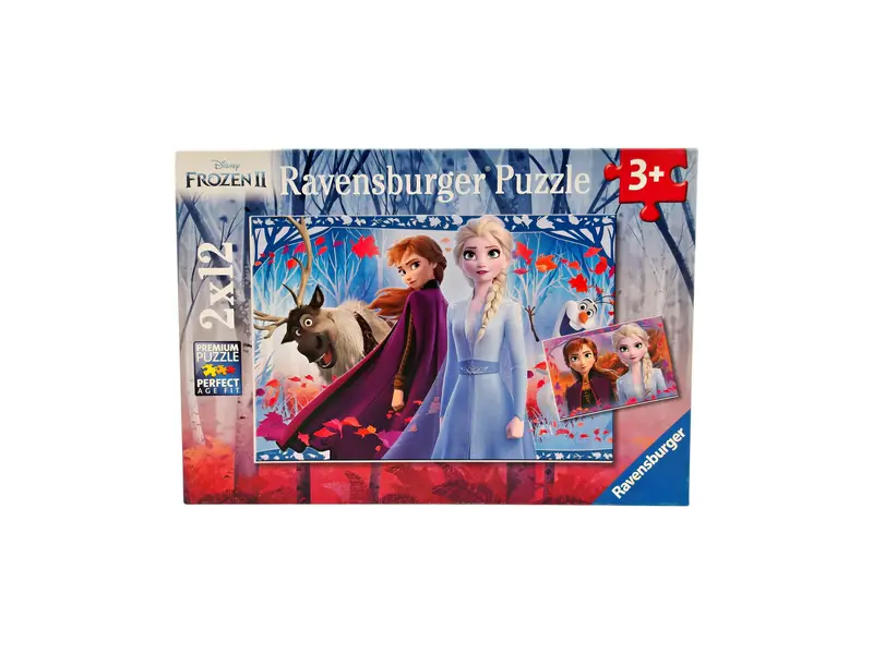 Puzzle Disney - La reine des neiges - 2x12 pièces