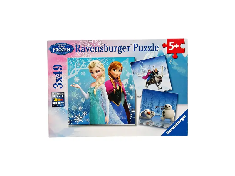Puzzle Disney - La Reine Des Neiges - 3x49 pièces- Édition 2014