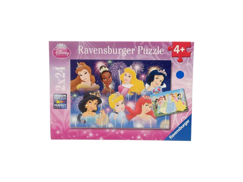 Puzzle Disney - Les princesses réunies - 2 x 24 pièces- Édition 2013