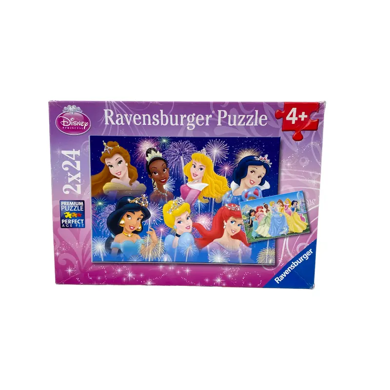 Puzzle Disney - Les princesses réunies - 2 x 24 pièces- Édition 2013