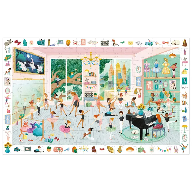 Puzzle d'Observation École de Danse - 100 Pièces