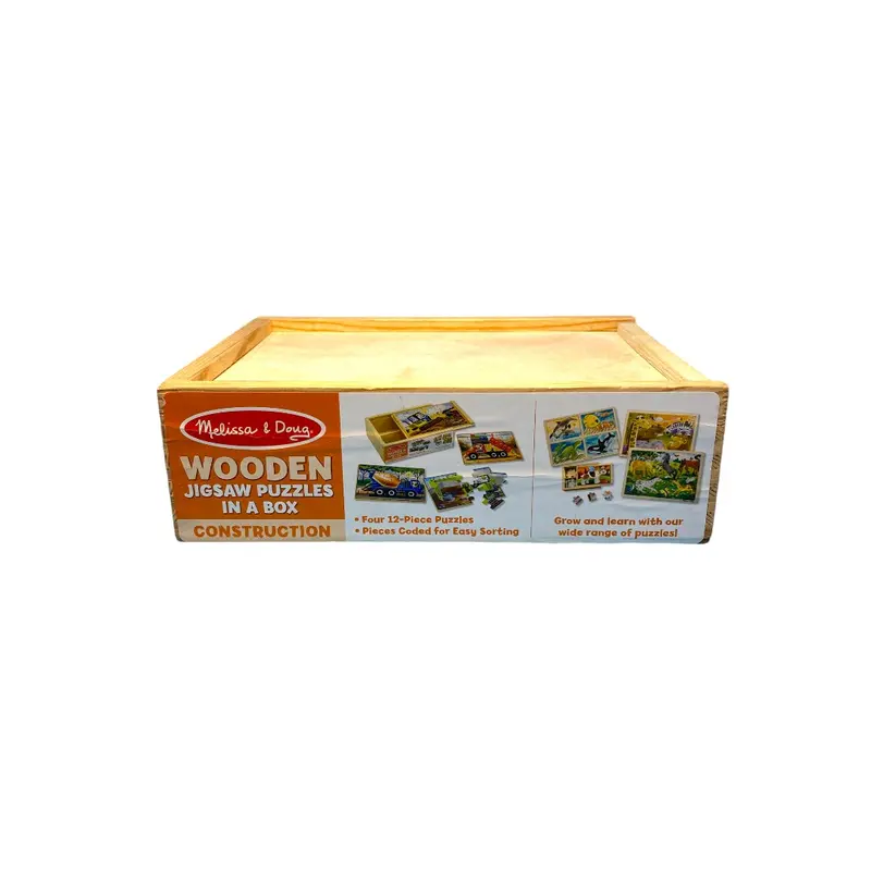 Puzzle en bois - 4x12 pièces