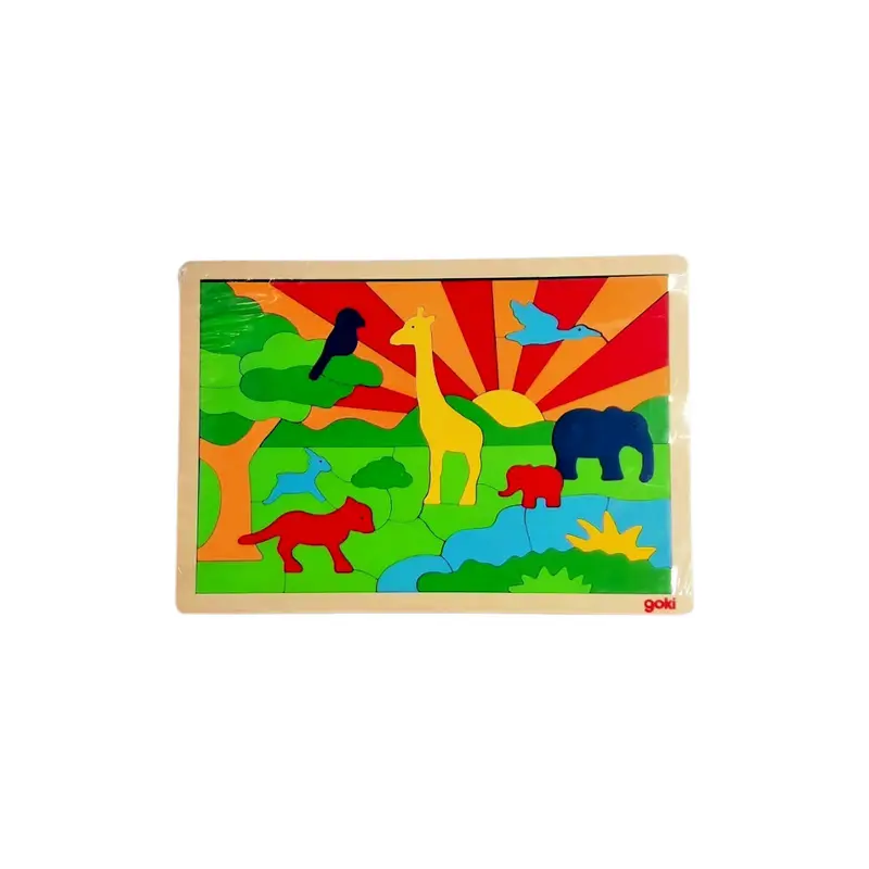 Puzzle en bois - Animaux - 57 pièces